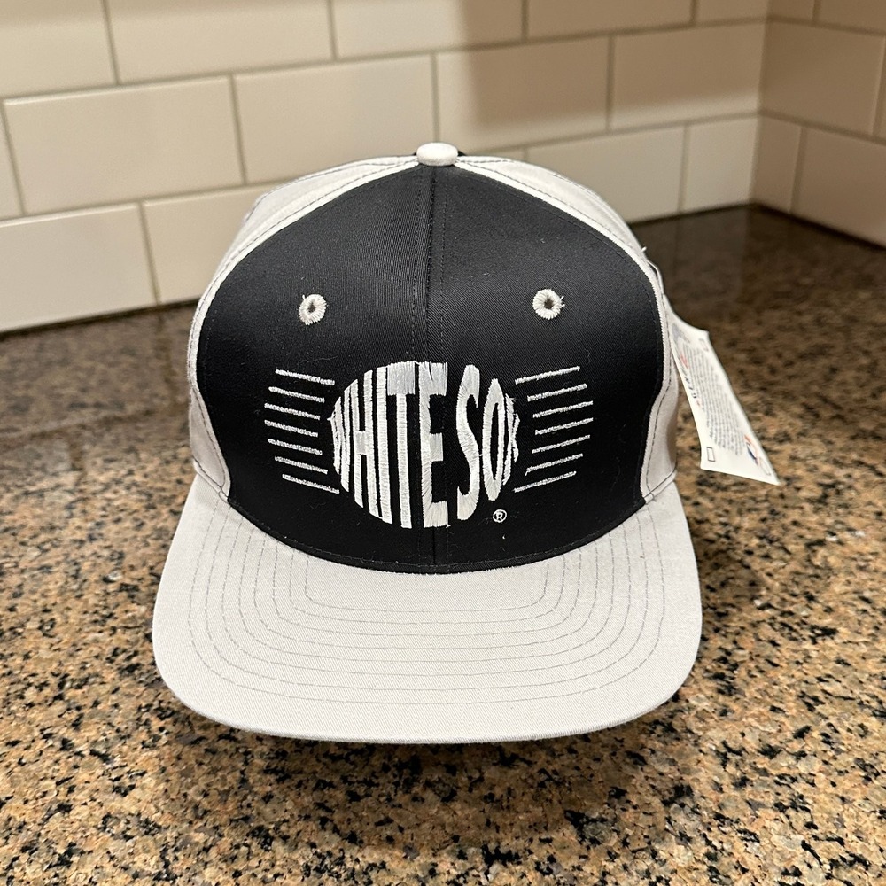 Vtg 90s Chicago White Sox Annco Snapback MLB Deadstock New